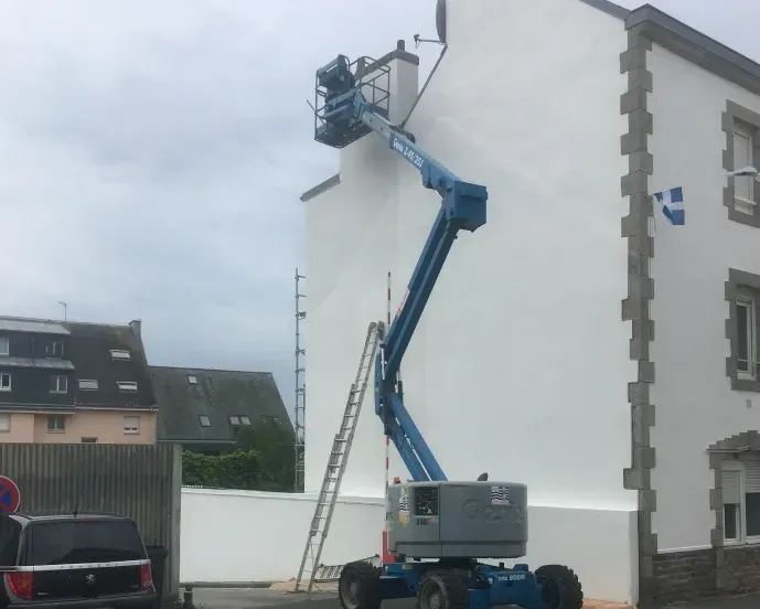 Machine ravalement de facade