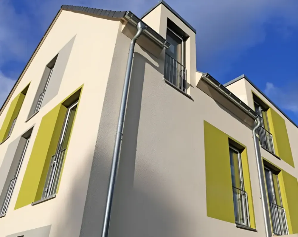 Ravalement de facade couleur